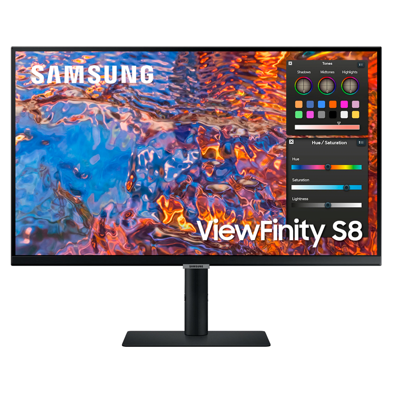 27" Монитор Samsung Black 60Hz 3840x2160 IPS, купить в Москве, цены в интернет-магазинах на Мегамаркет