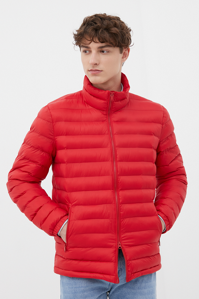 Куртка мужская Finn Flare FBC21051 красная 2XL