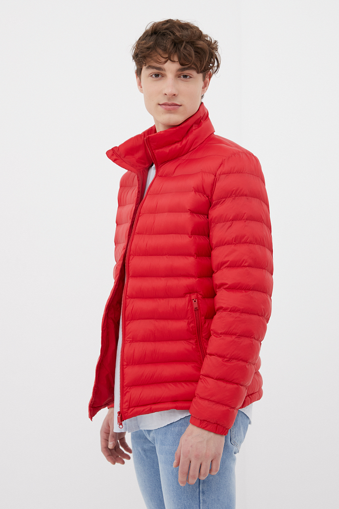 Куртка мужская Finn Flare FBC21051 красная 2XL