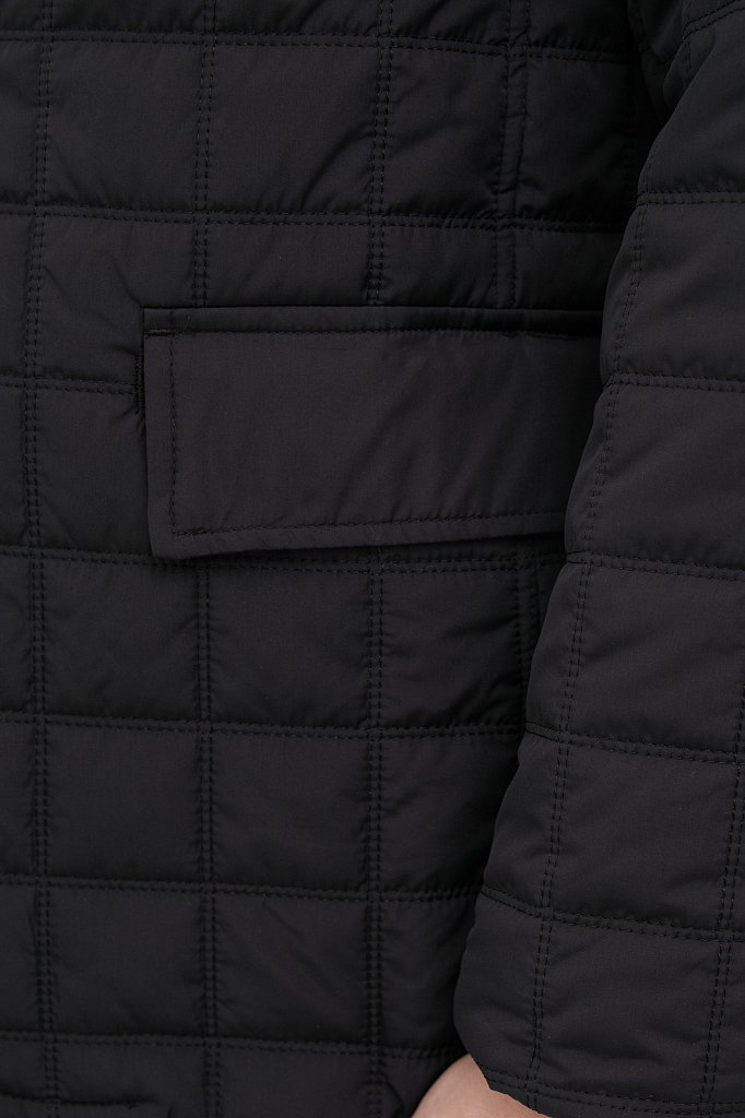 Куртка мужская Finn Flare FBC21006 черная 3XL