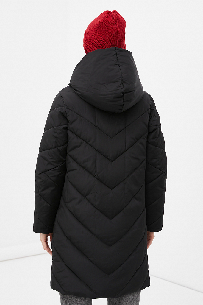 Куртка женская Finn Flare FWB110123 черная XL