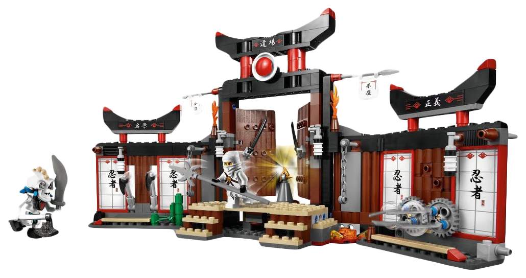 Фото лего ниндзяго храм чена Конструктор LEGO Ninjago 2504 Кружитцу Додзё - отзывы покупателей на Мегамаркет
