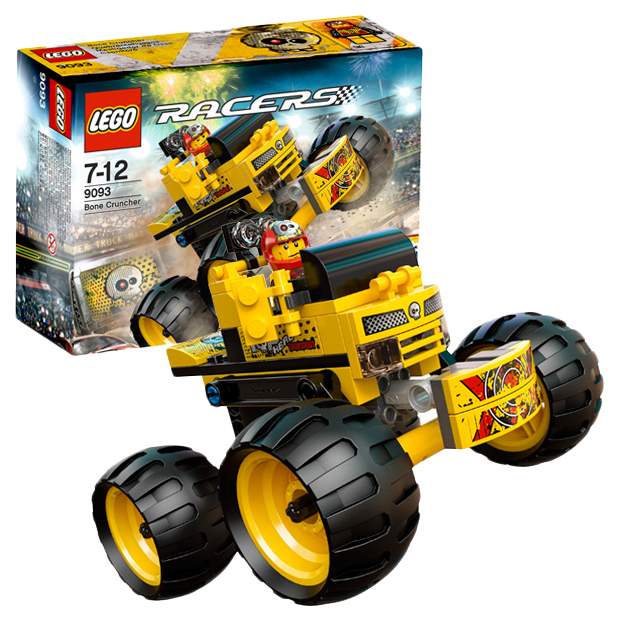 Купить конструктор LEGO Racers 9093 Дробилка костей, цены на Мегамаркет | Артикул: 100030538147