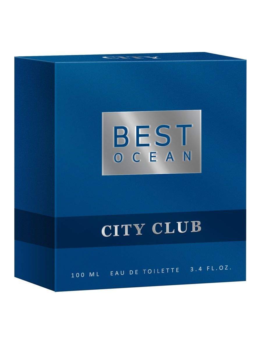 Туалетная вода мужская City Parfum City club Best ocean 100 мл - купить в  Магнит Семейный Экспресс - СберМаркет, цена на Мегамаркет