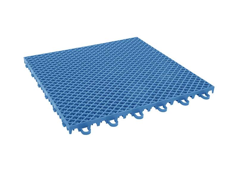Напольное покрытие для влажных помещений Ecoteck синий 9шт 304,9х304,9х16 мм