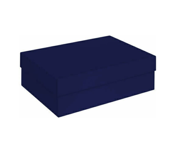 Коробка маленькая Красота в Деталях, темно-синяя, 21 х 15 х 7 см