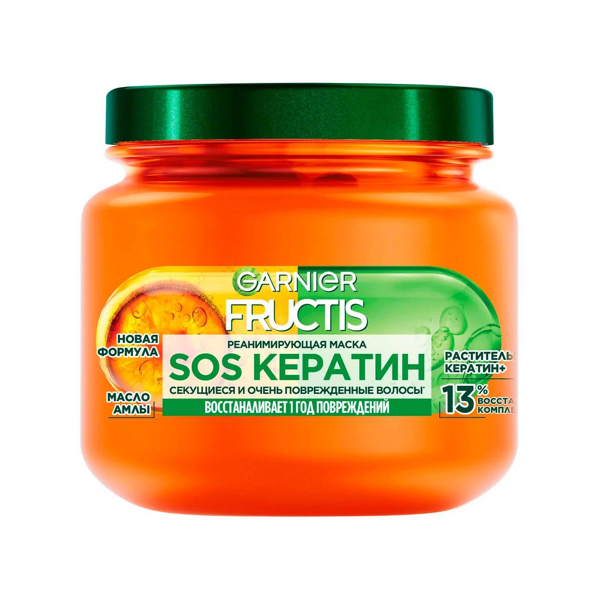 Маска для волос Garnier Fructis SOS Восстановление секущихся кончиков волос  300 мл - отзывы покупателей на Мегамаркет | маски для волос