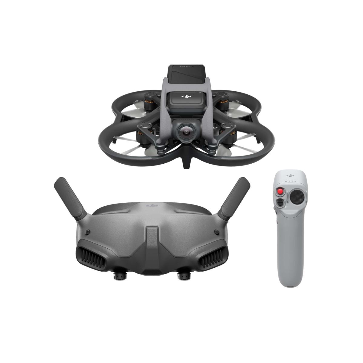 Квадрокоптер DJI Avata Pro-View Combo серый, черный, купить в Москве, цены в интернет-магазинах на Мегамаркет