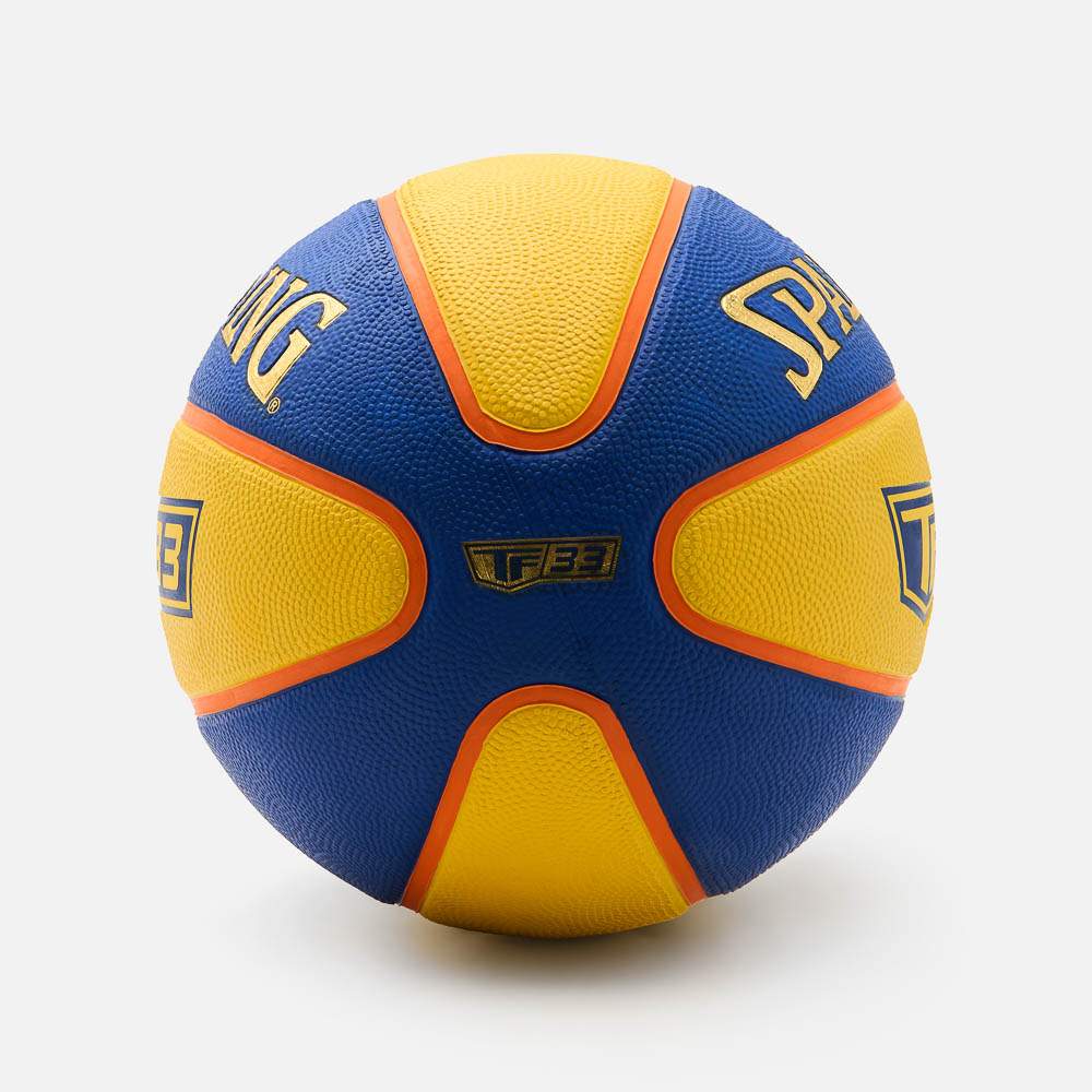 Мяч для баскетбола Spalding TF-33, Navy/Yellow, 6 - купить в Москве, цены  на Мегамаркет | 600013604607