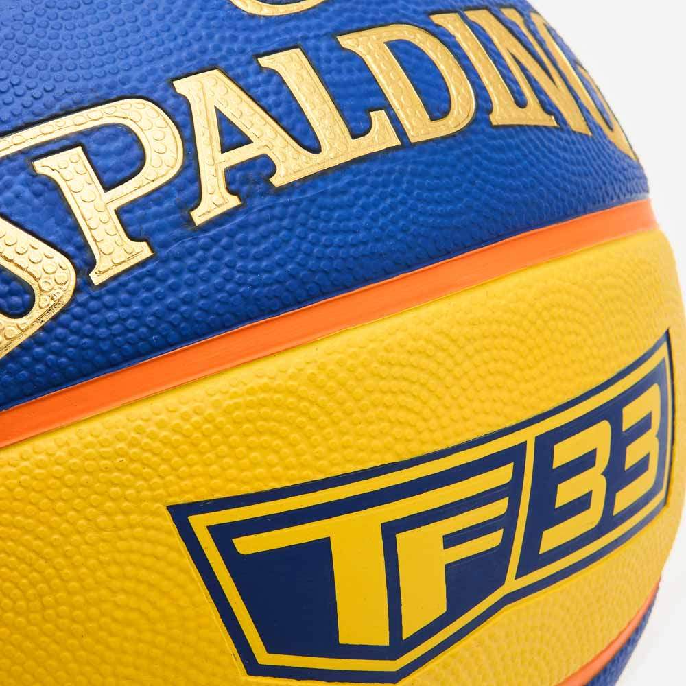 Мяч для баскетбола Spalding TF-33, Navy/Yellow, 6 - купить в Москве, цены  на Мегамаркет | 600013604607