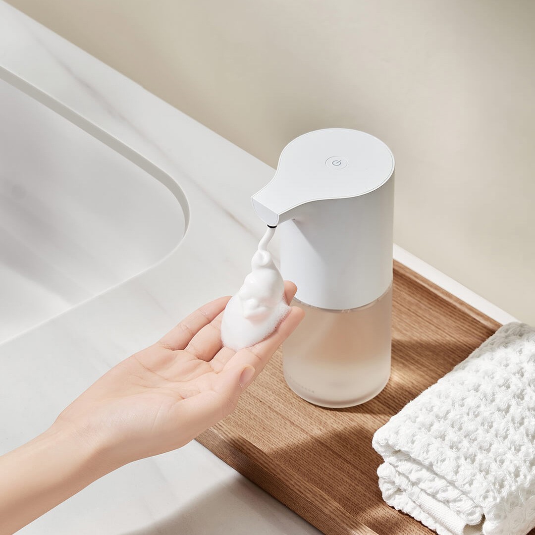 Дозатор для мыла Mijia Automatic Foaming Soap Dispenser 1S купить в  интернет-магазине, цены на Мегамаркет