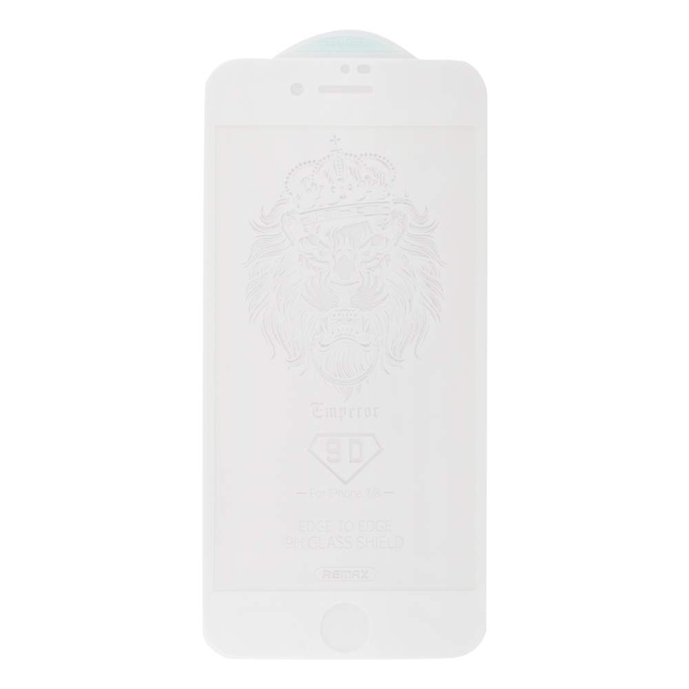 Защитное стекло REMAX Emperor 9D GL-32 для iPhone SE 2/8/7 0.22 мм (белый)