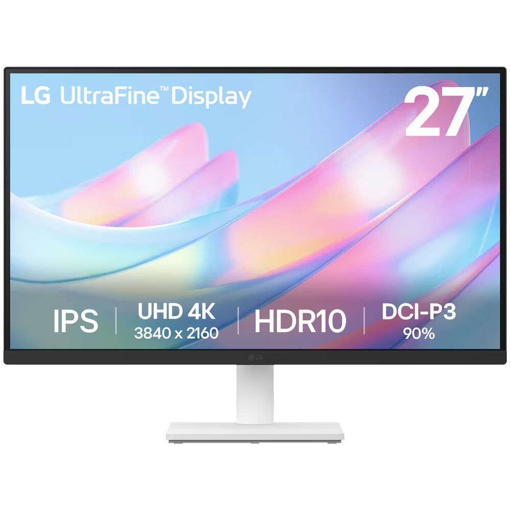 27" Монитор LG UltraFine 27US500-W черный 180Hz 2560x1440 IPS - купить в ТЕРМИНАЛ 24 C&C, цена на Мегамаркет