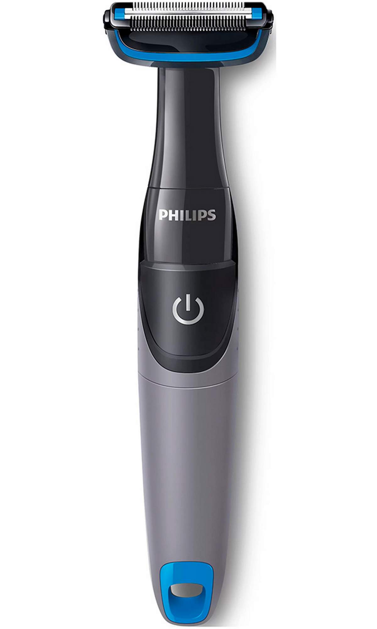 Триммер Philips BG1025/15 голубой, серый, черный, купить в Москве, цены в интернет-магазинах на Мегамаркет