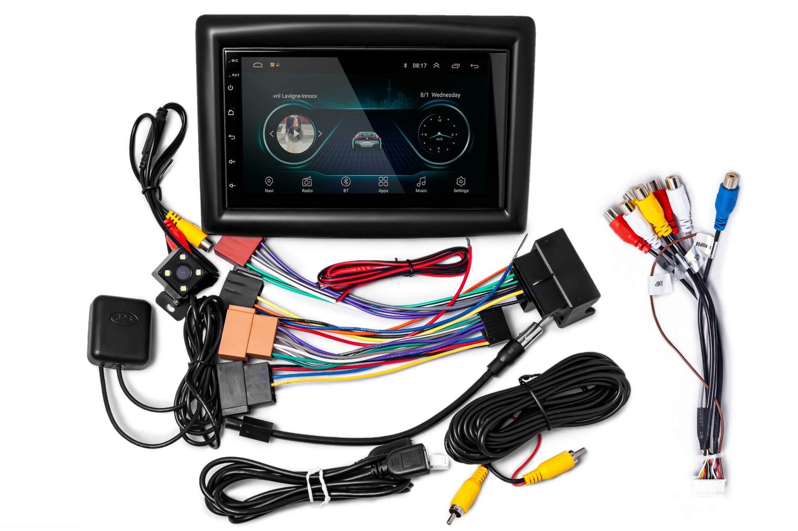 Штатная магнитола на Renault Megane 2 2003-2009 (bluetooth,USB,AUX ...