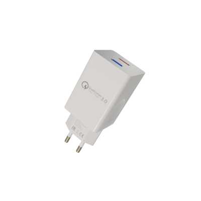 Сетевое зарядное устройство More choice NC55QCi Smart 2USB 3.0A QC3.0 Lighting 8-pin White