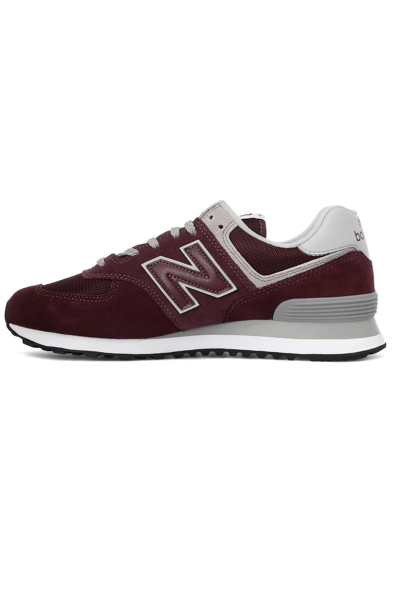 New Balance 574 бордовые