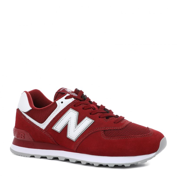 Кроссовки мужские New Balance ML574 красные 46.5 EU