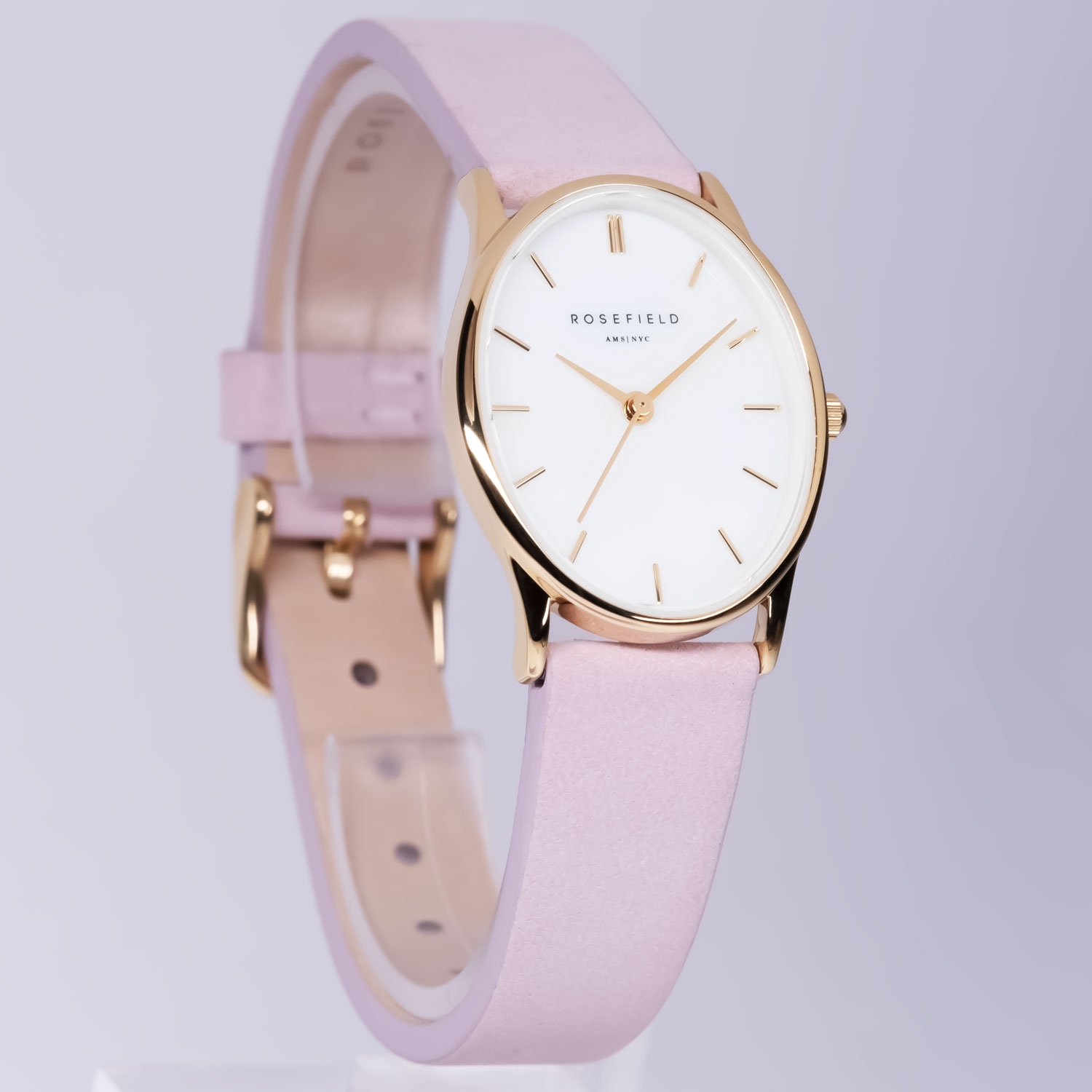 Наручные часы женские Rosefield OWLLG-OV04 розовые