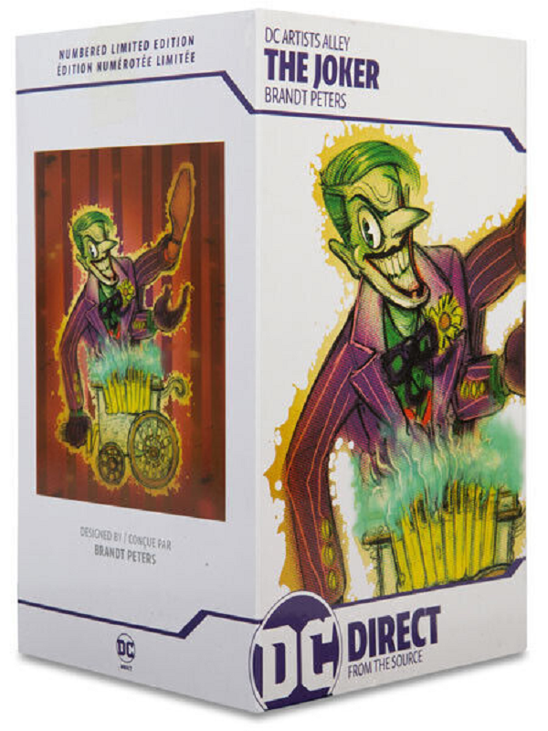 Купить фигурка DC The Joker by Brandt Peters 16 см MF30116, цены на Мегамаркет