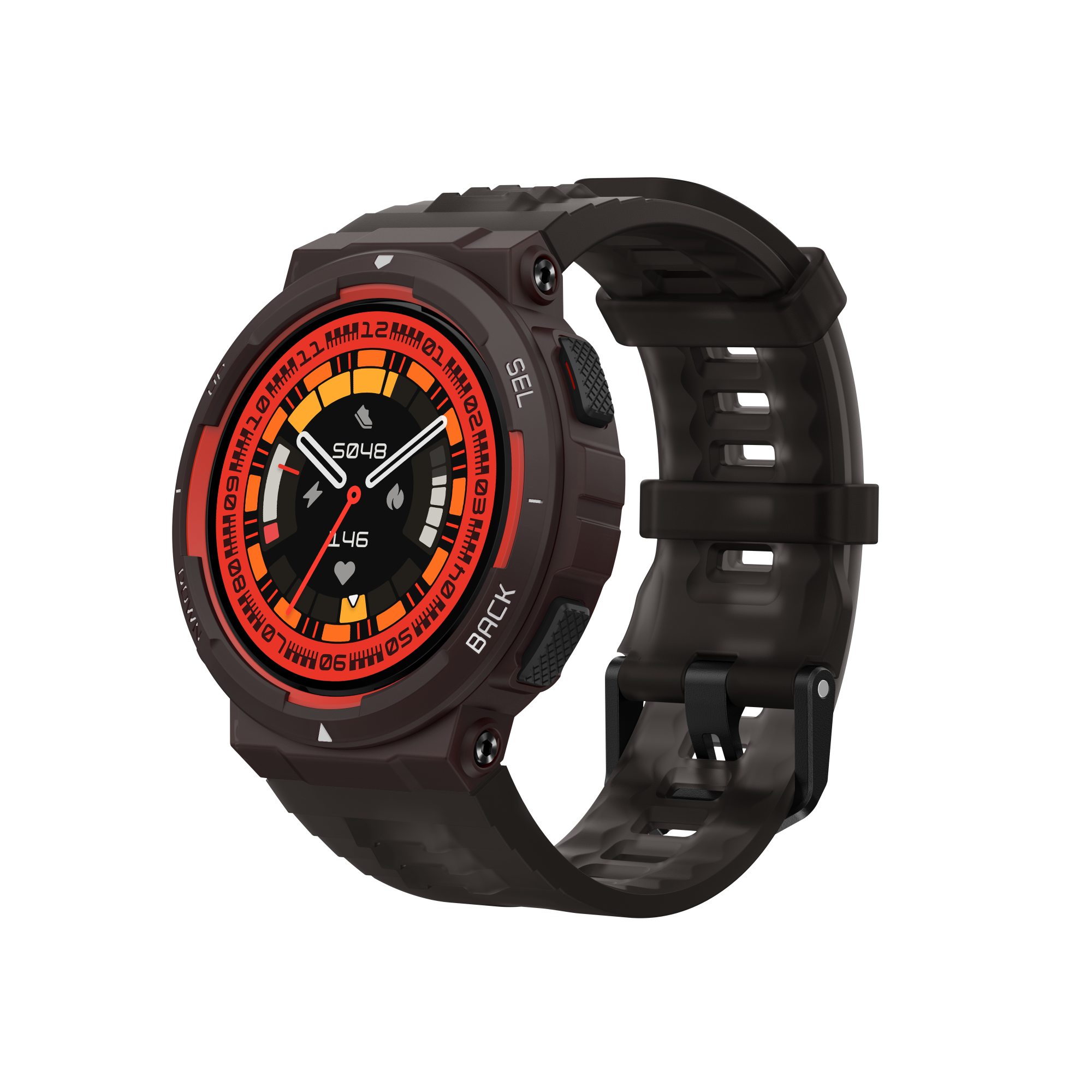 Смарт часы Amazfit Active Edge Lava Black A2212, купить в Москве, цены в интернет-магазинах на Мегамаркет