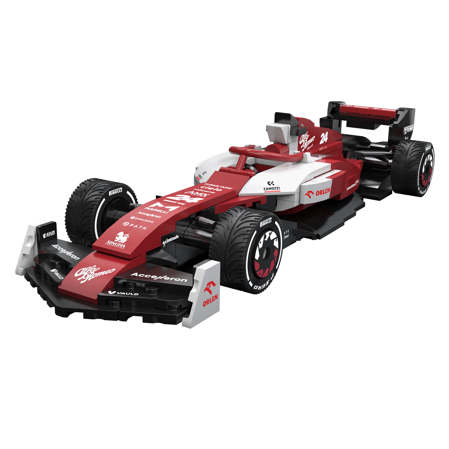 Конструктор 3D CaDA машина Формула 1 Alfa Romeo F1, 271 дет C55026W –  купить в Москве, цены в интернет-магазинах на Мегамаркет