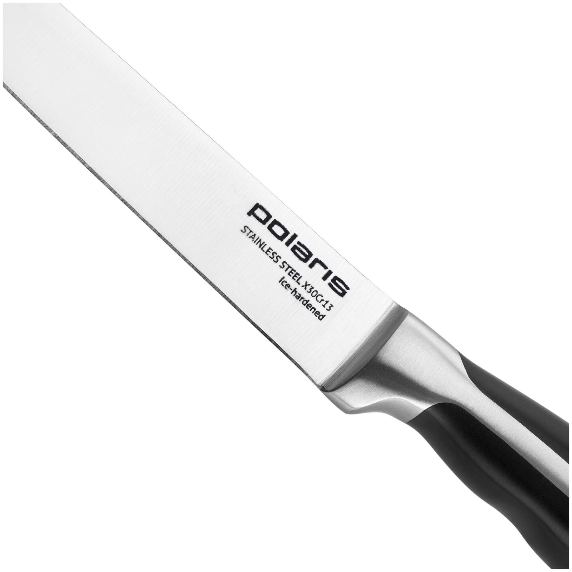 Ножи поларис купить. Polaris Millennium-3ss. Набор ножей Поларис. Ножи Поларис 3ss. Набор ножей Solid-3ss нерж. Сталь, 3 пред. (Polaris) , черный.