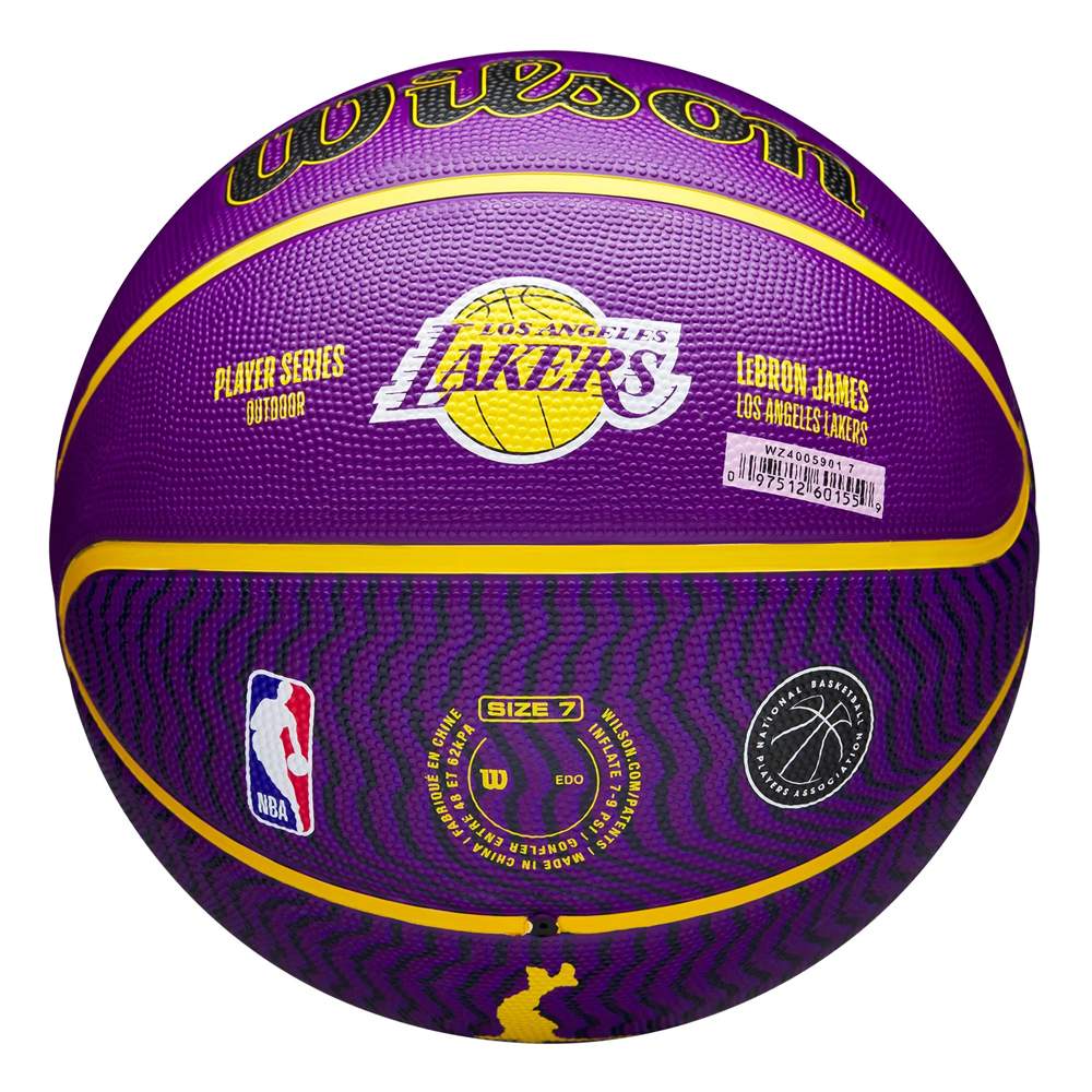 Мяч баскетбольный Wilson Nba Player Icon LeBron James Outdoor WZ4005901XB –  купить в Москве, цены в интернет-магазинах на Мегамаркет