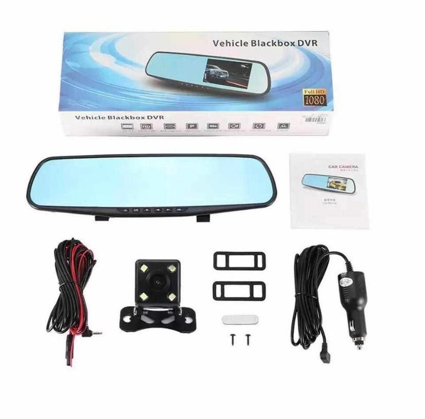 Купить видеорегистратор Vehicle Blackbox DVR Samiga, зеркало с камерой заднего вида, цены на Мегамаркет | Артикул: 600013235898