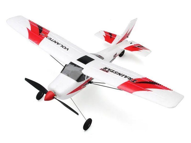 Купить р/У самолет TOP RC Volantex RC TrainStar Mini 400мм 2.4G LiPo RTF with Gyro, цены на Мегамаркет