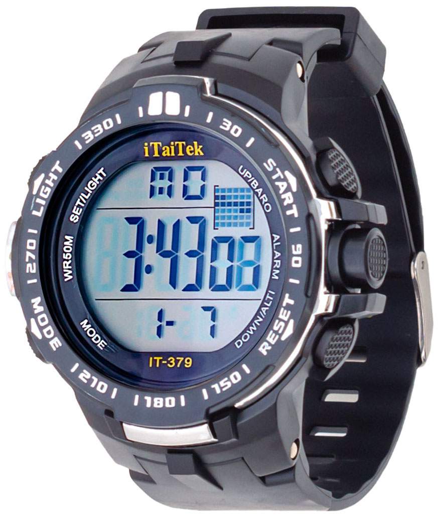 Наручные часы мужские Itaitek IT-379BBSB черные