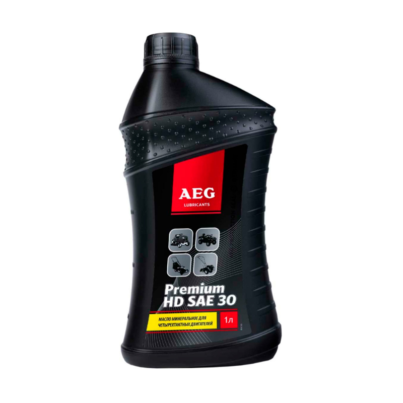 AEG Lubricants Premium HD SAE 30 API SJ/CF Масло четырехтактное 1л ...