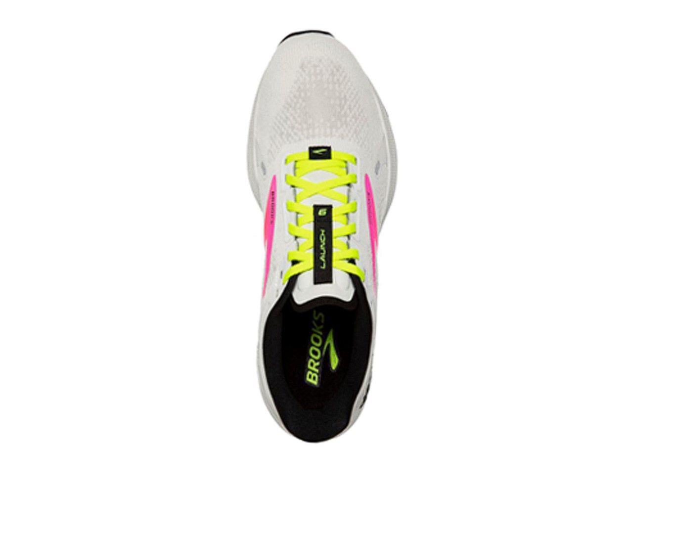 Brooks Launch Gts 9 White Pink Nightlife .9 US