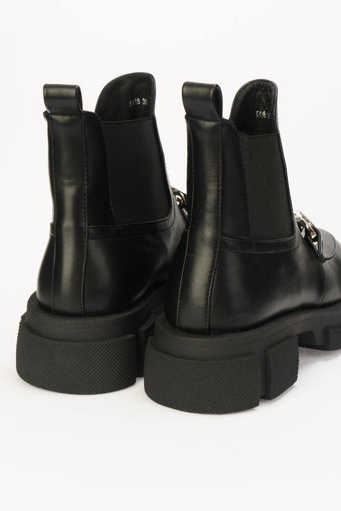 Ботинки женские Ennergiia K418 черные 38 RU