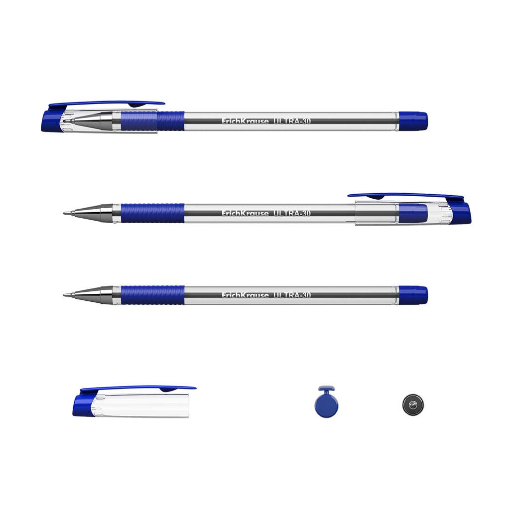 Ручка шариковая ErichKrause 19613 ULTRA-30 синяя