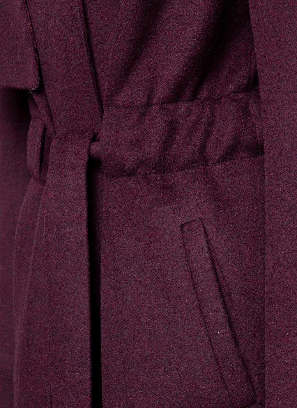 Пальто женское Каляев 51151 фиолетовое 44 RU