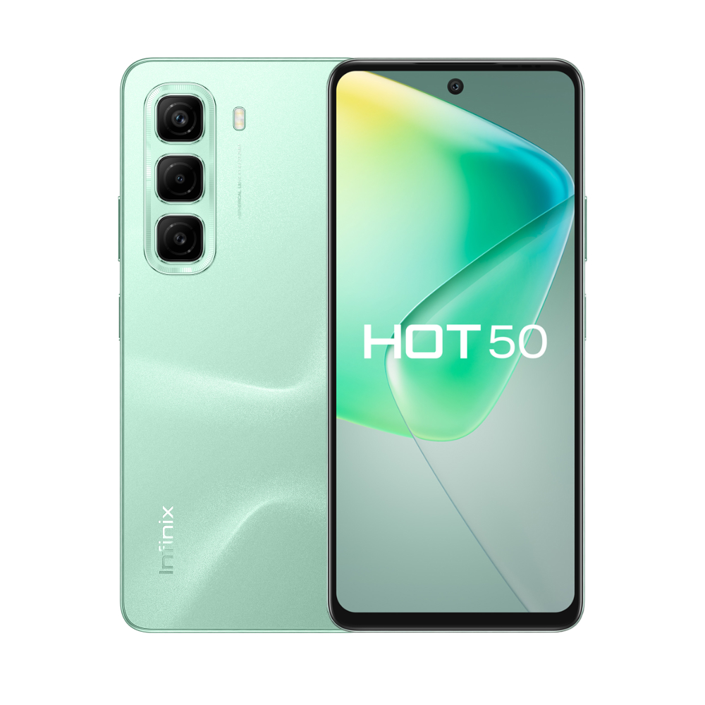 Смартфон Infinix Hot 50 6/256GB Crystal Green (X6882), купить в Москве, цены в интернет-магазинах на Мегамаркет