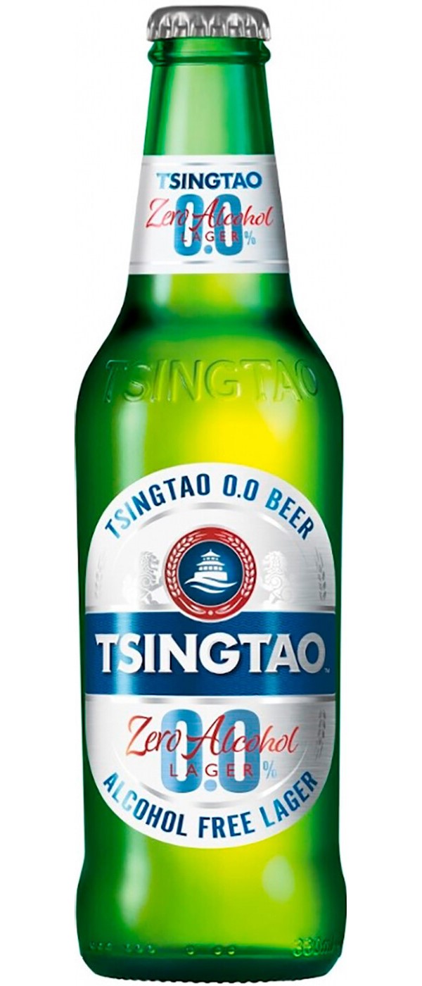 Купить безалкогольное пиво Tsingtao светлое фильтрованное пастеризованное 0,33 л, цены на Мегамаркет | Артикул: 100039285476