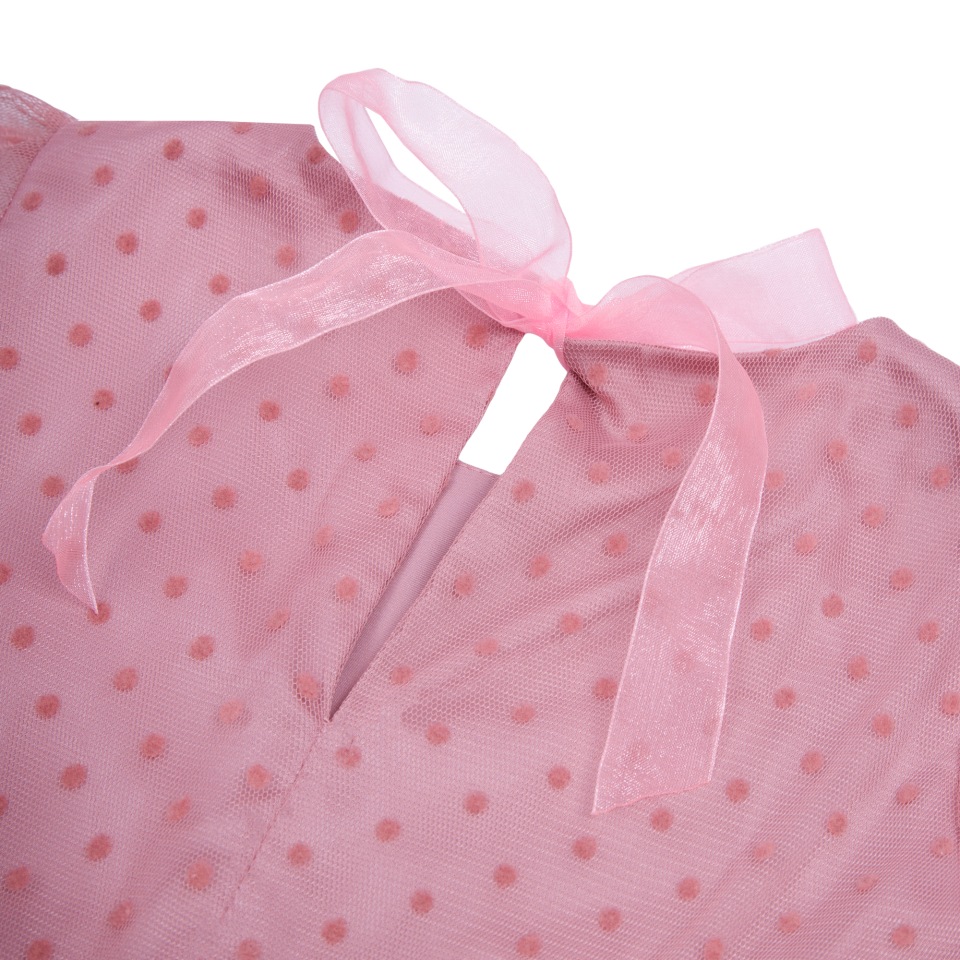 Миниатюра Платье детское Amarobaby BABY DOLL, розовый, размер 104 №9