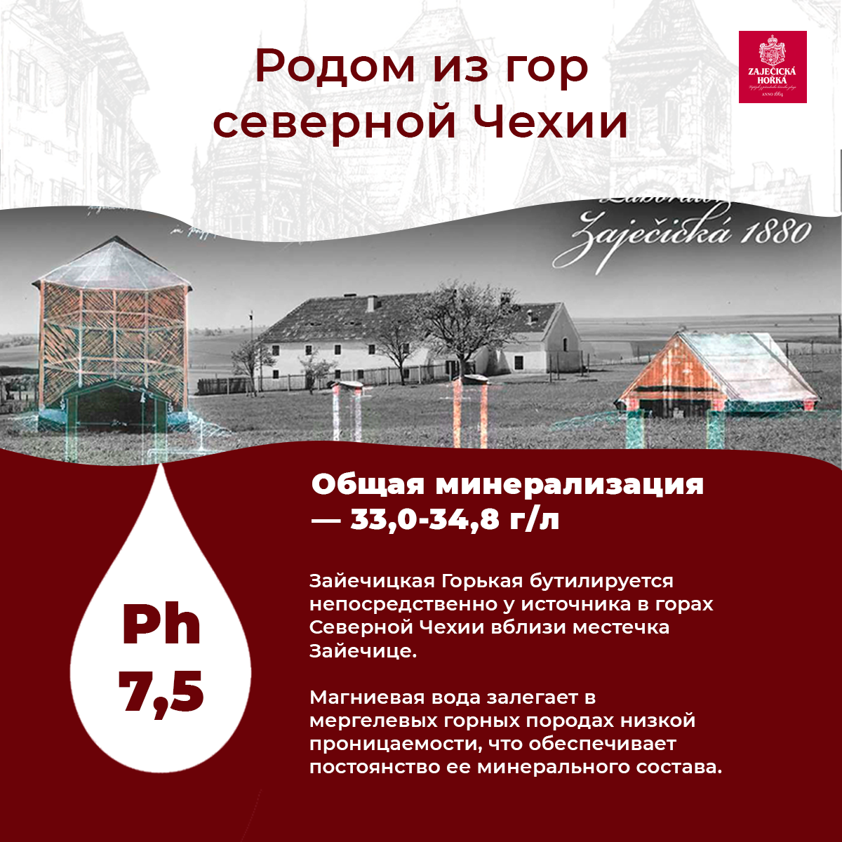 Вода лечебная zajecicka horka. Вода лечебная zajecicka horka