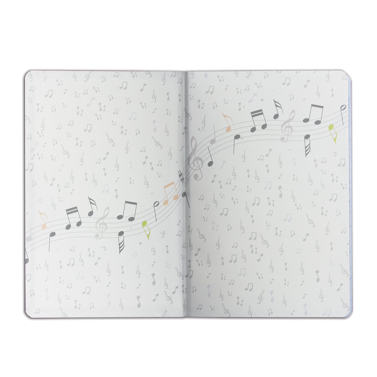 Дневник для музыкальной школы Brauberg синий, кожзам лайт, термотиснение, 48 л.