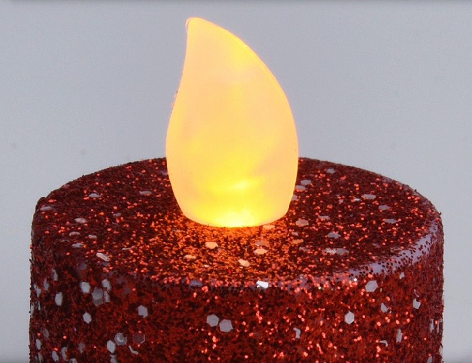 Набор светодиодных чайных свечей СТИЛЬНЫЕ ИСКОРКИ 4х3,8 см Koopman International