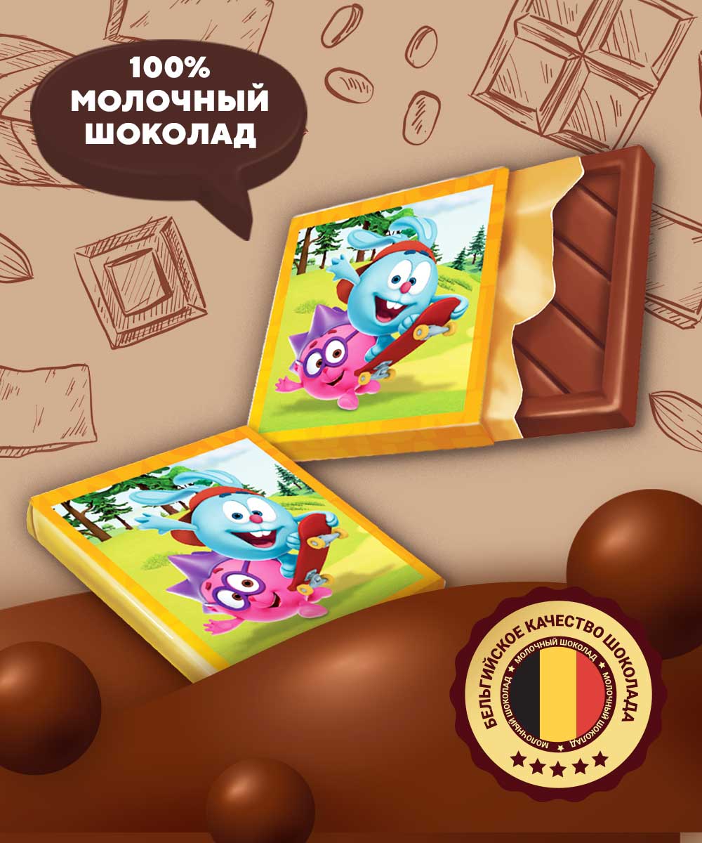 Купить шоколадная игра Chocobattle Memoplay со Смешариками для двоих, 262  г, цены на Мегамаркет | Артикул: 600014095225