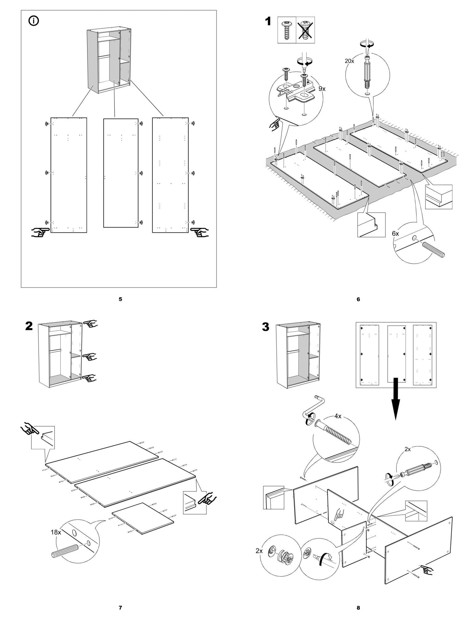 Шкаф Шведский Стандарт ПЕГАС 116х58х202 см, белый - купить в Москве ...