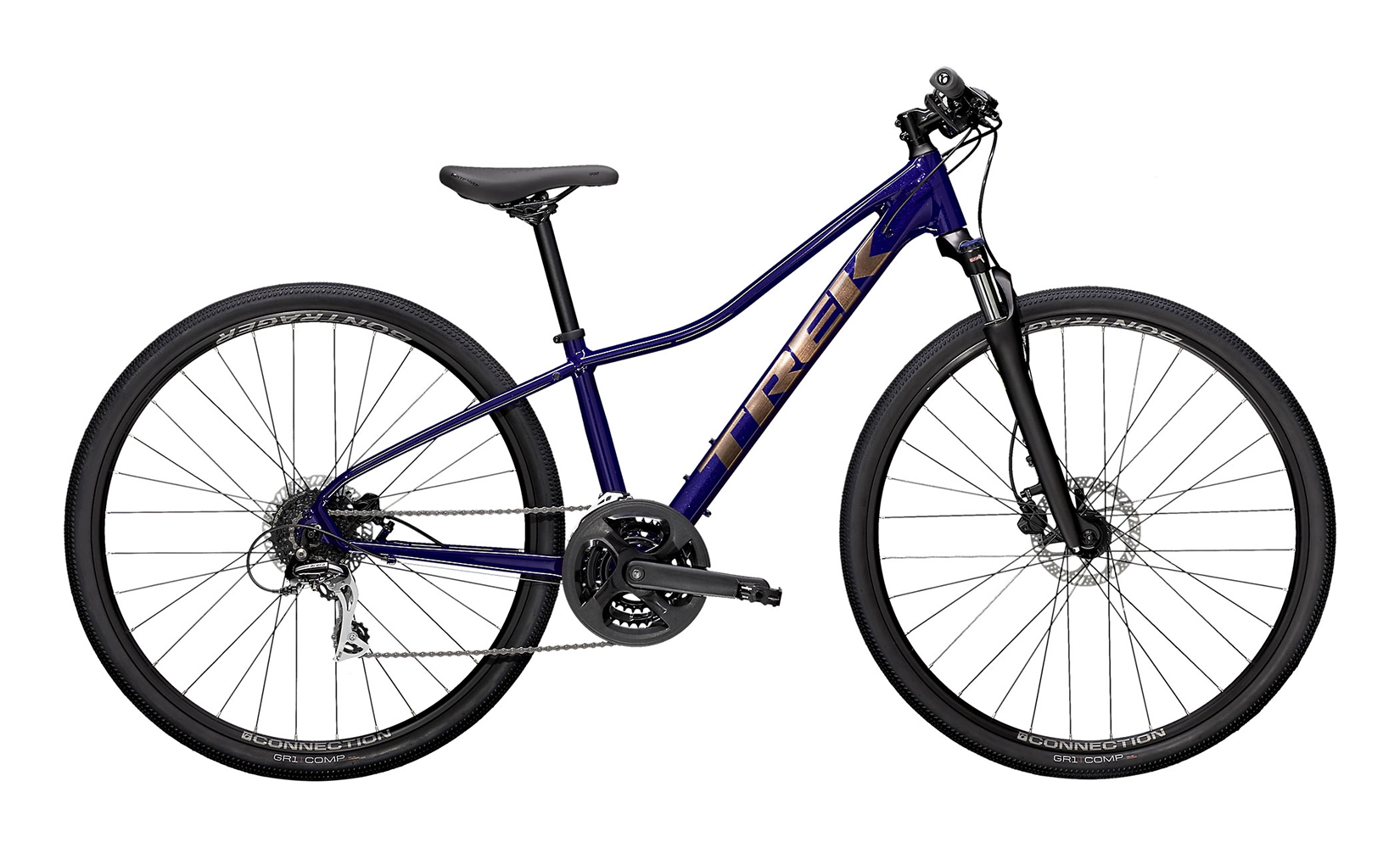 Велосипед Trek Dual Sport 2 Wsd 2022 M purple abyss