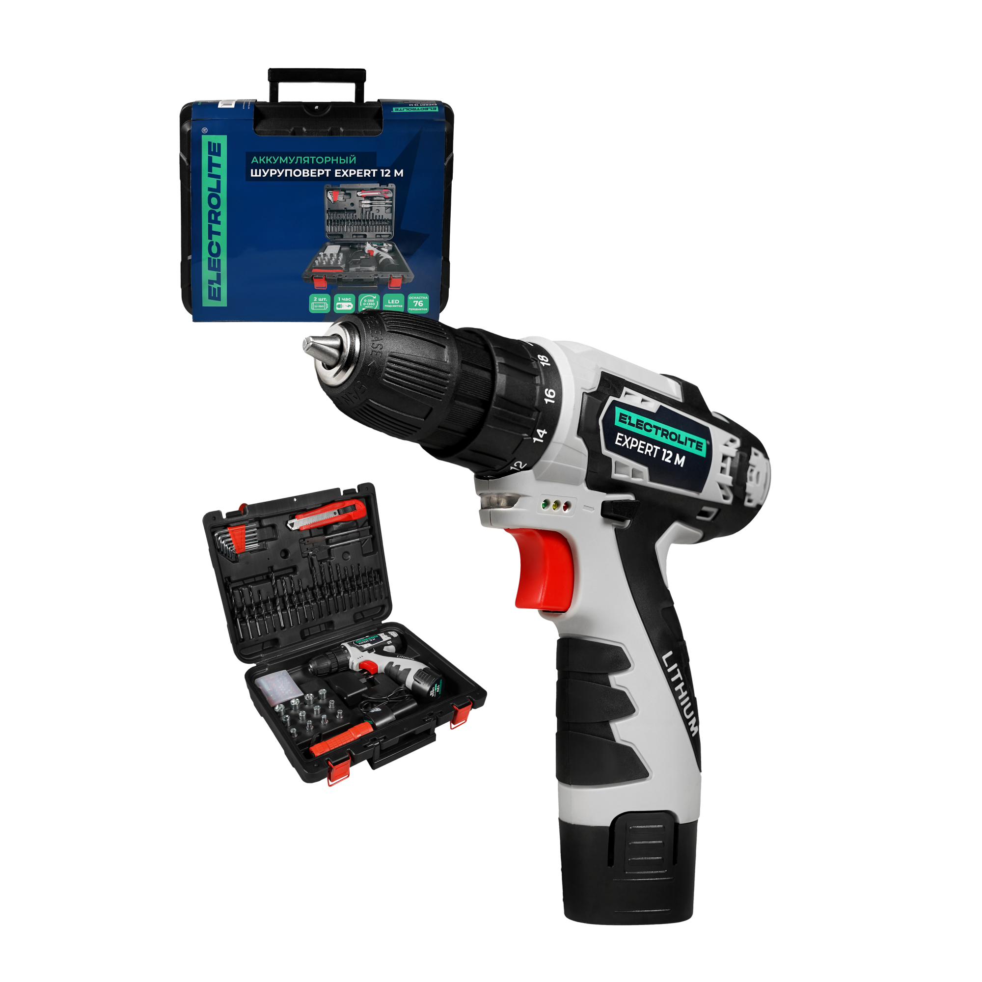 Шуруповерт Electrolyte Expert 12 2.0 Купить