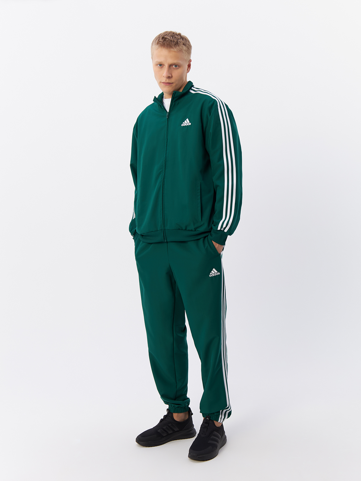 Спортивный костюм мужской Adidas IR8198 зеленый XL - купить в Москве, цены на Мегамаркет | 100060251414