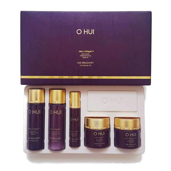 Набор миниатюр золотое яблоко sample set. Набор OHUI age Recovery Set. OHUI age Recovery набор миниатюр. O hui.антивозрастной набор.. OHUI Корея косметика.