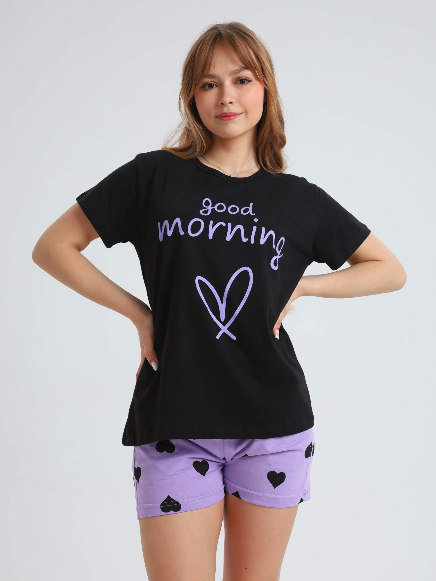 Пижама женская Soft home П003 фиолетовая 50 RU купить, цены в интернет-магазинах на Мегамаркет
