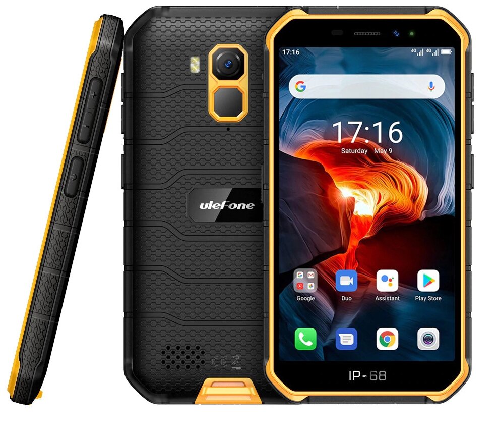 Смартфон Ulefone Armor X7 Pro 4/32GB Orange – купить в Москве, цены в  интернет-магазинах на Мегамаркет